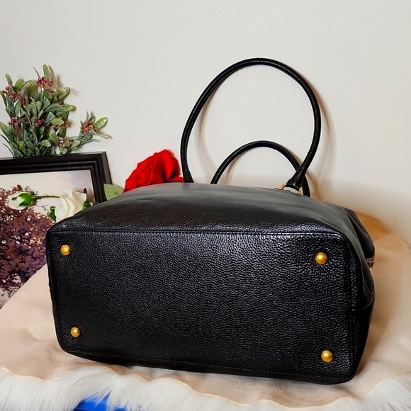 Michael Kors Elegant Pebbled Leather Weekender Traveler Tote Bag TSA Carry On - Picture 10 of 16